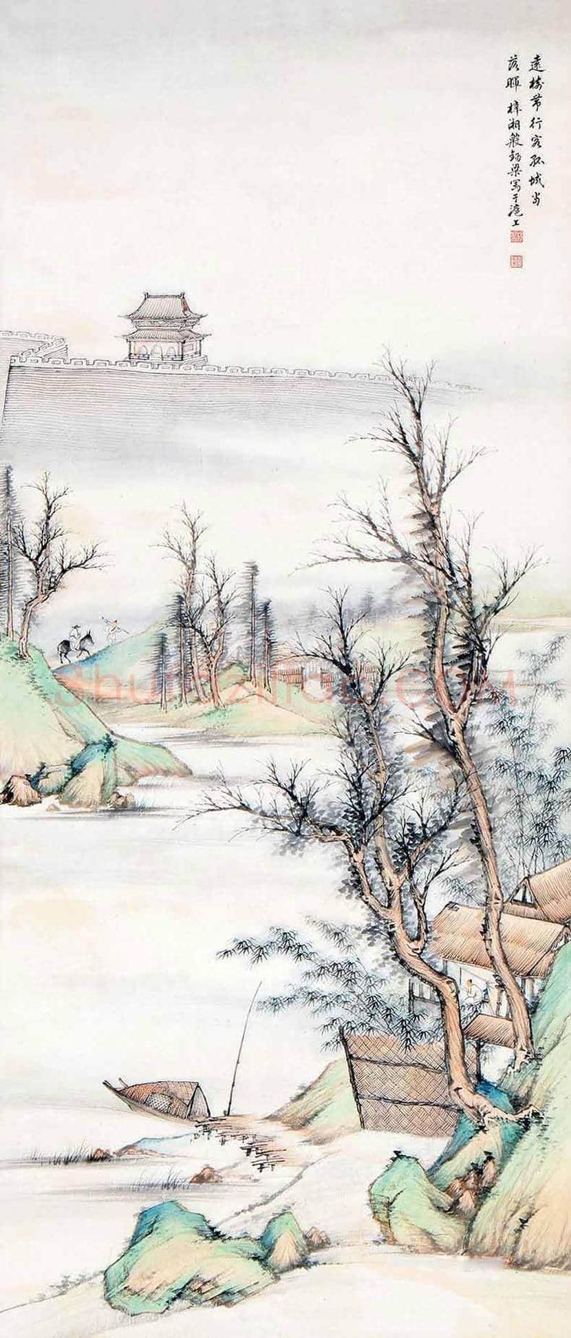 殷梓湘作品欣赏 | 书画科普