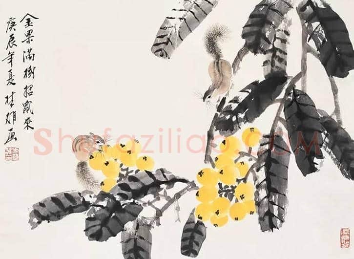 方楚雄工笔动物欣赏,很有乡土气息 | 书画资料