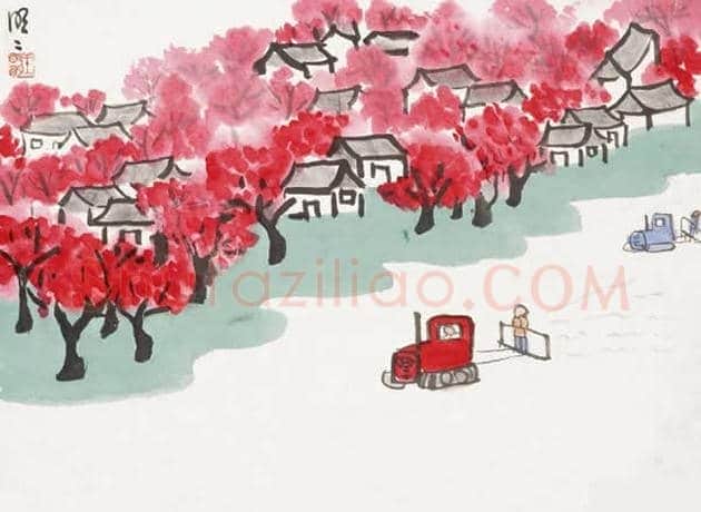 王明明儿童时期画作欣赏 | 书画学堂