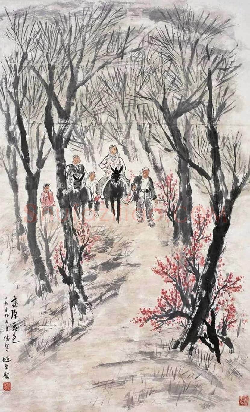 赵望云国画作品欣赏 | 书画常识