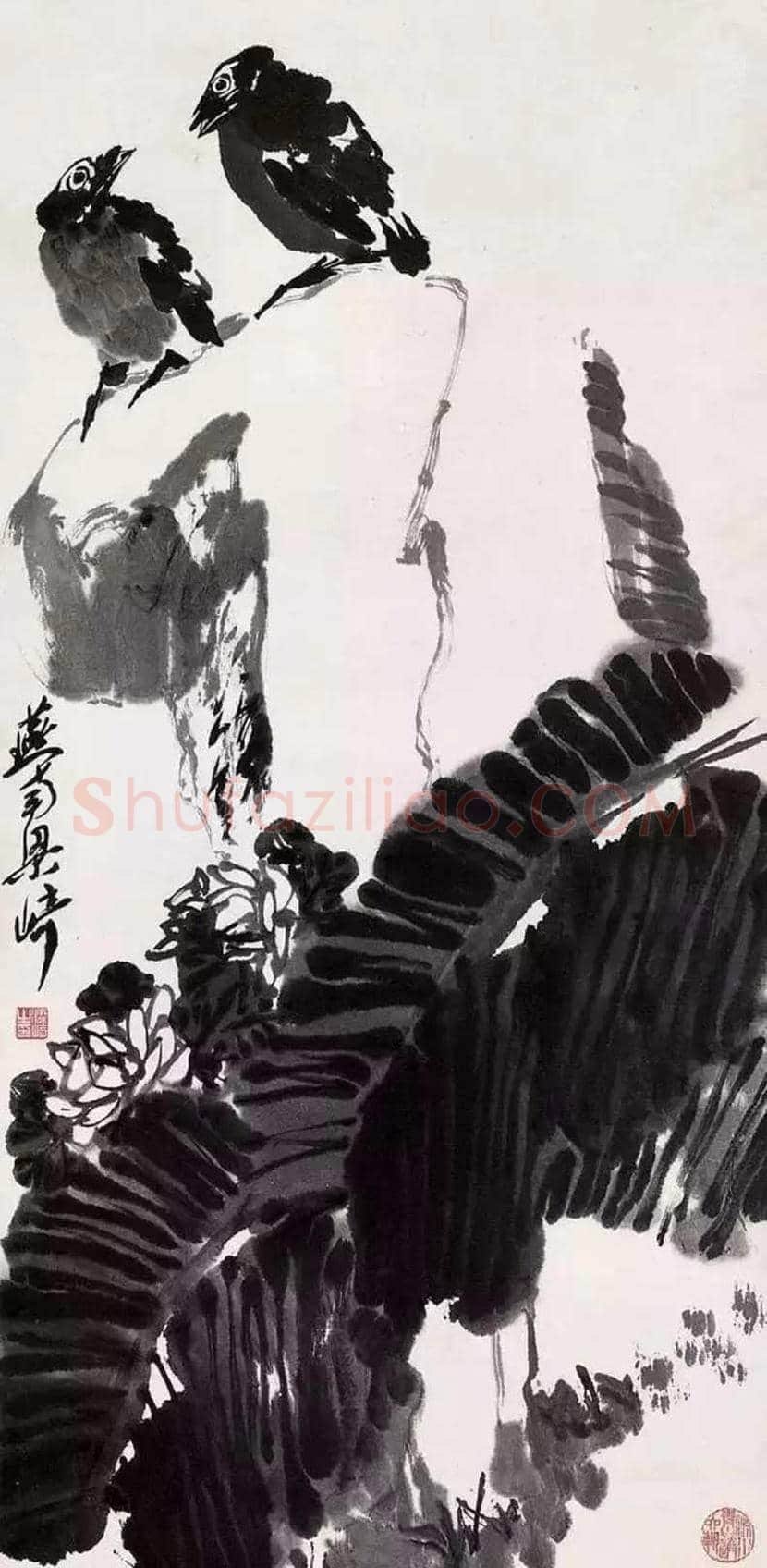 粱崎作品欣赏 | 书画讲解