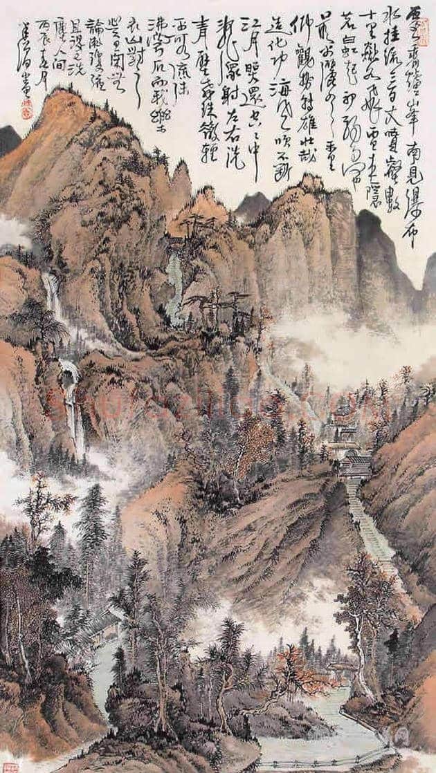 绘画奇人黄秋园作品欣赏(100幅) | 书画百科