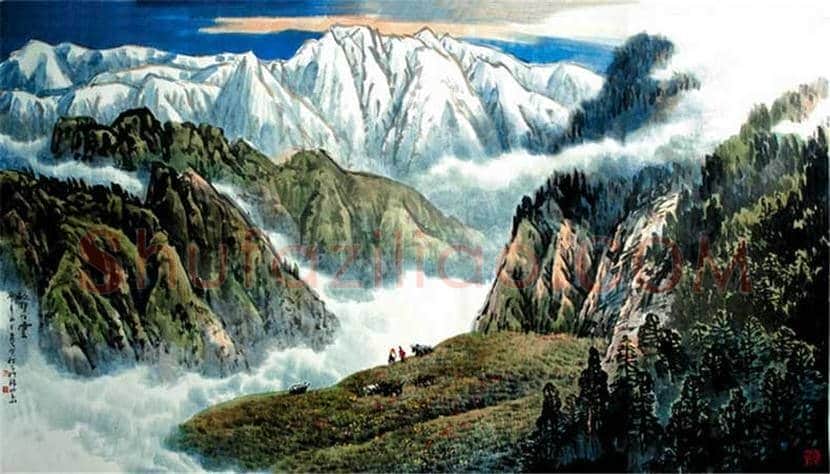 邱笑秋山水画作品欣赏 | 书画文摘