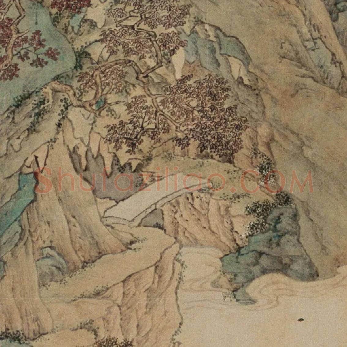 仇英·仙山与桃源 | 书画文摘