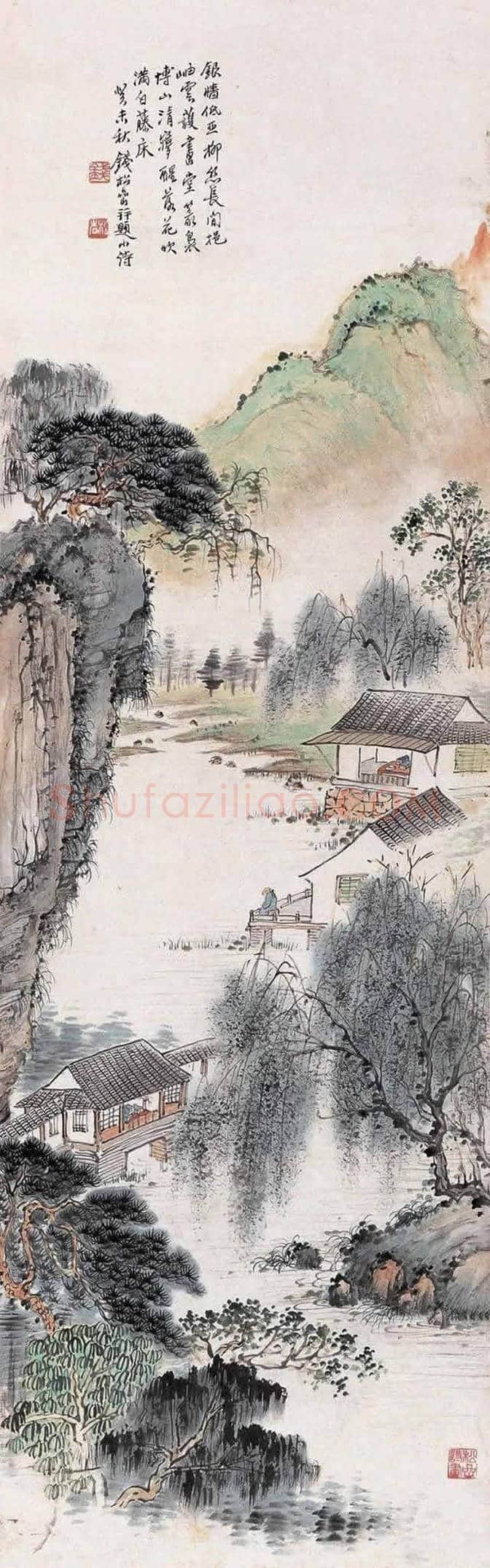 钱松岩丨钱松喦谈绘画 | 书画讲解