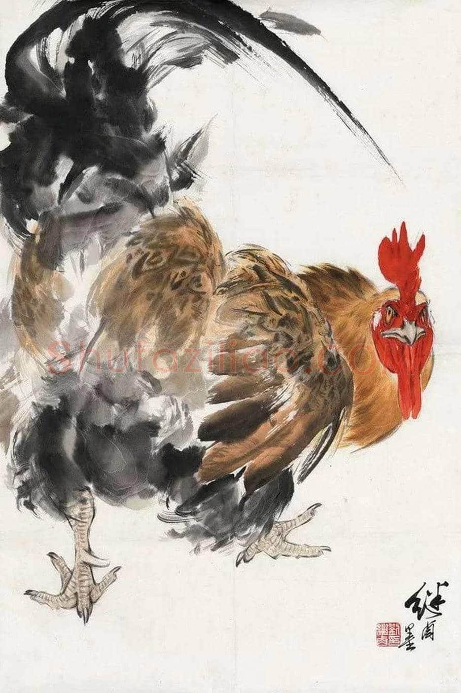 刘继卣动物画作品欣赏 | 书画学堂