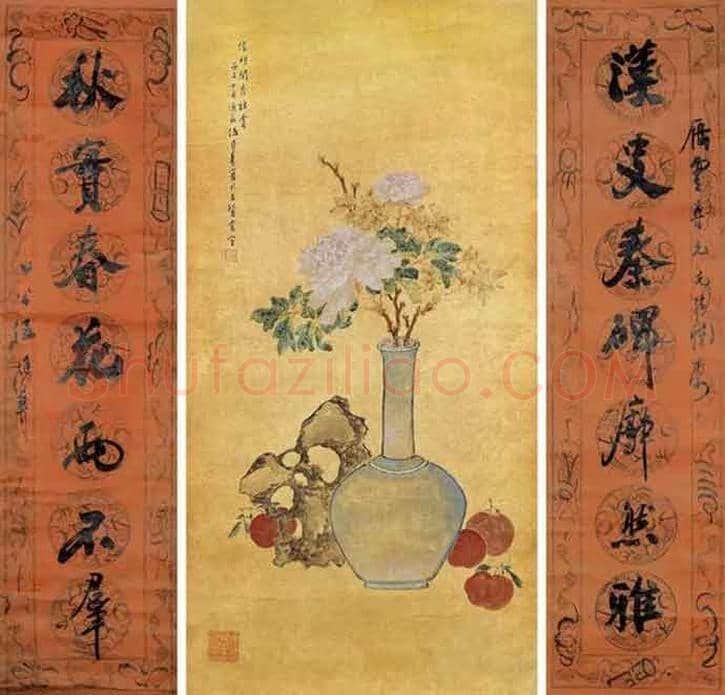 史上最全《岁朝清供图》:潘天寿、张大千、梅兰芳等 | 书画学堂