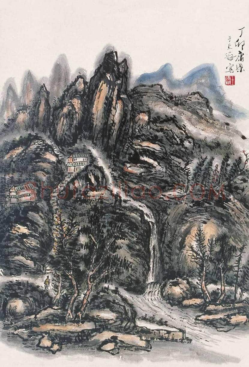 王康乐山水画作品欣赏 | 书画常识