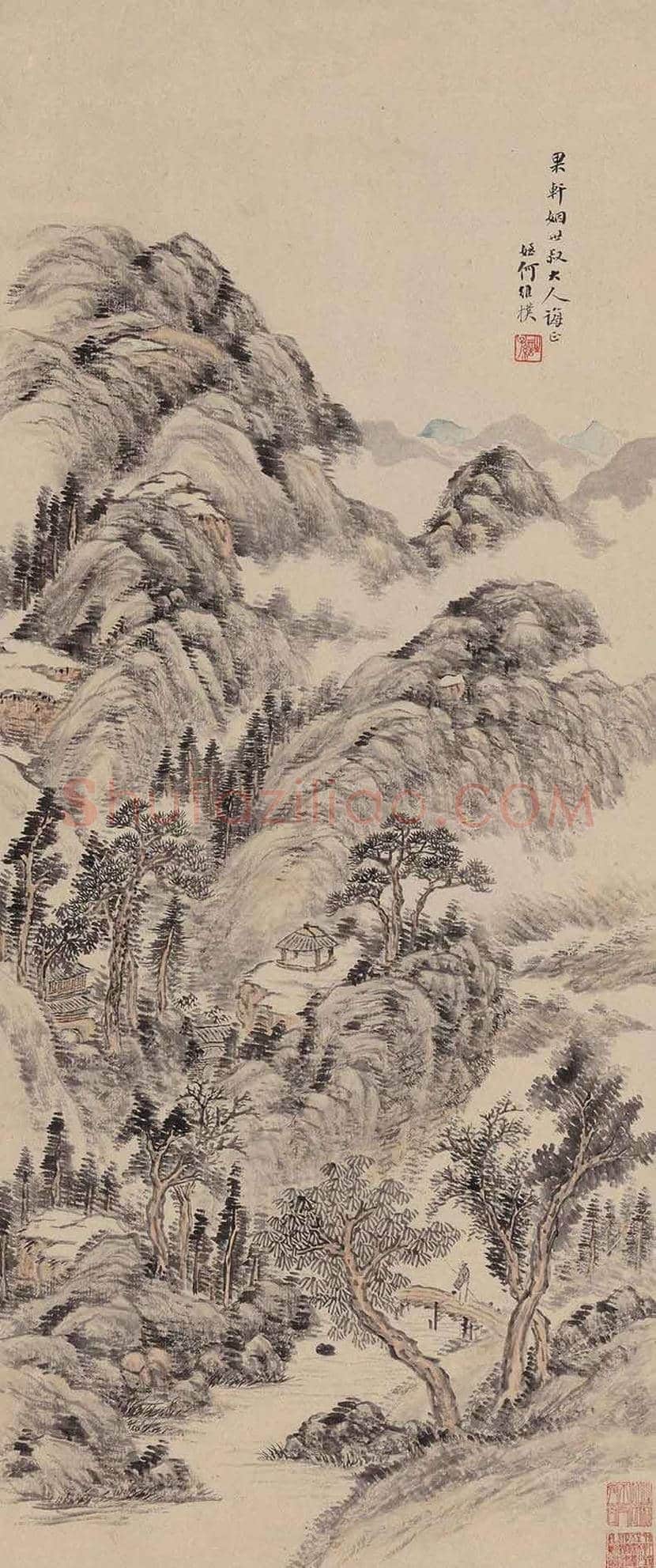 何维朴作品欣赏 | 书画百科