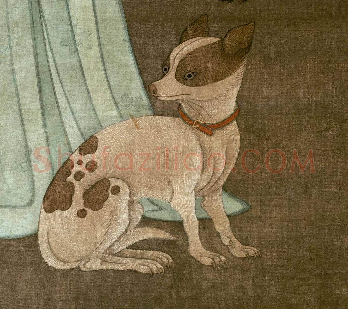 冷枚人物画《春阁倦读轴》欣赏 | 书画百科