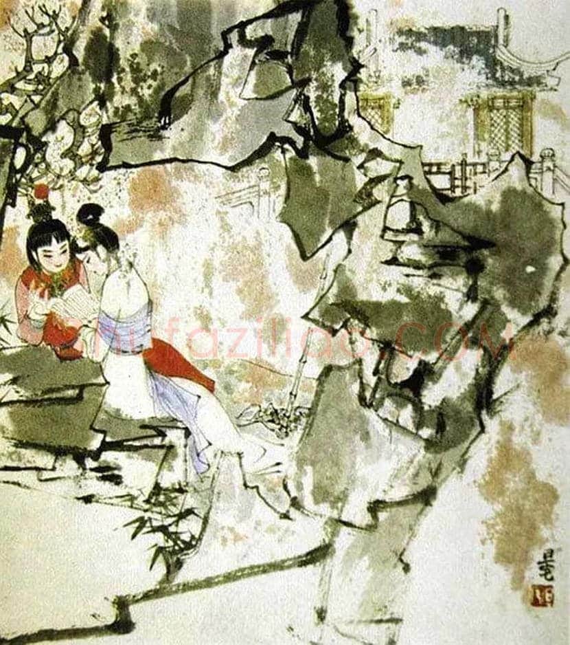 刘旦宅红楼梦插画欣赏 | 书画学堂