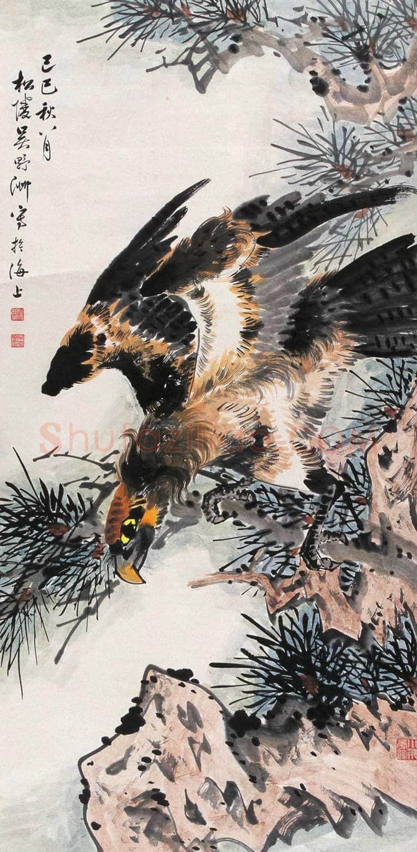 吴野洲国画作品欣赏 | 书画学堂
