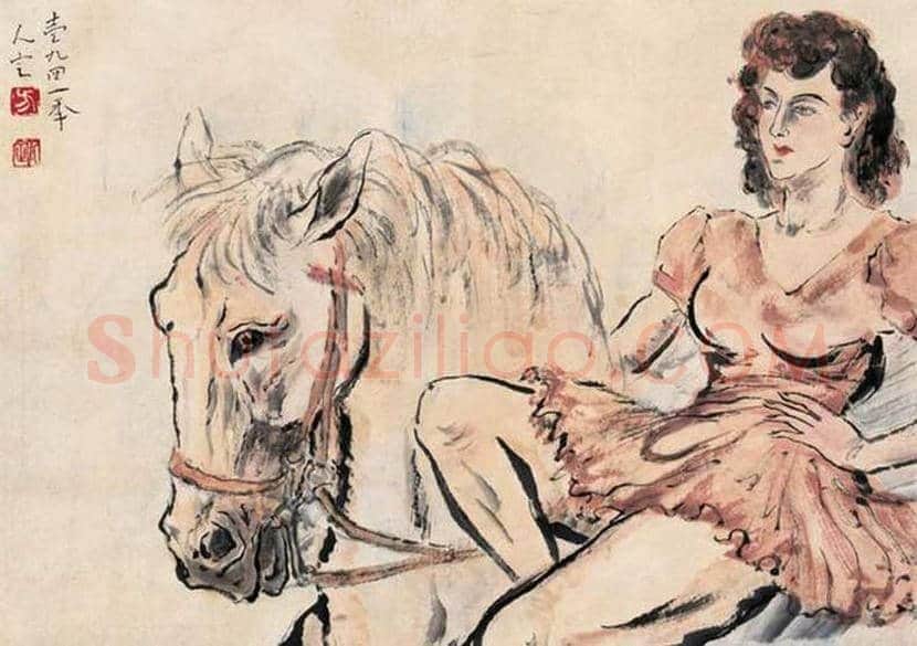 方人定人物画作品欣赏 | 书画科普