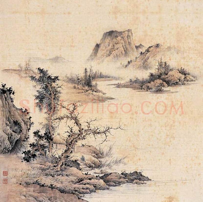 刘子久山水人物画作品欣赏 | 书画讲解
