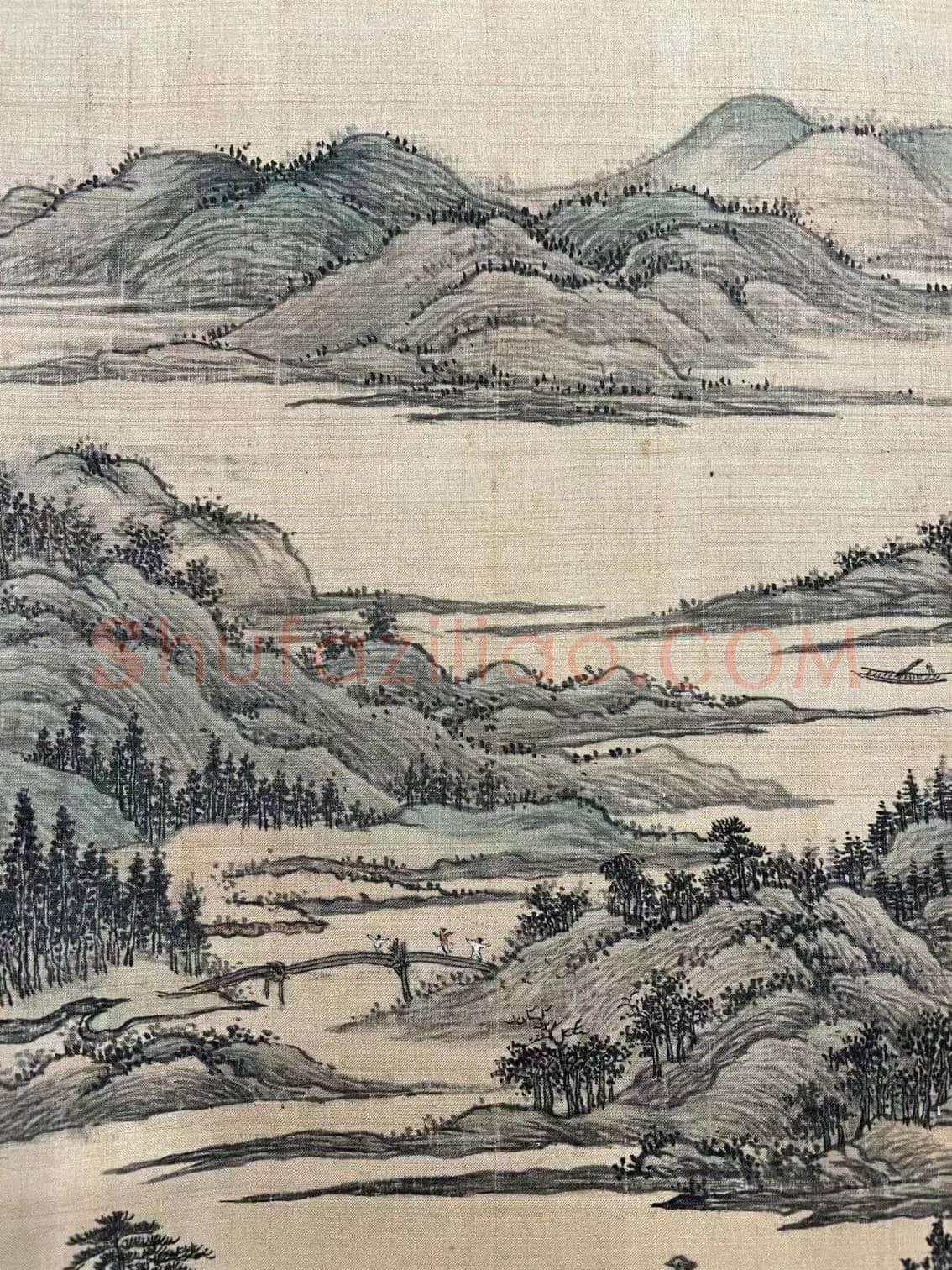 笔精墨妙——王翚《吴山渔隐图》 | 国画图片
