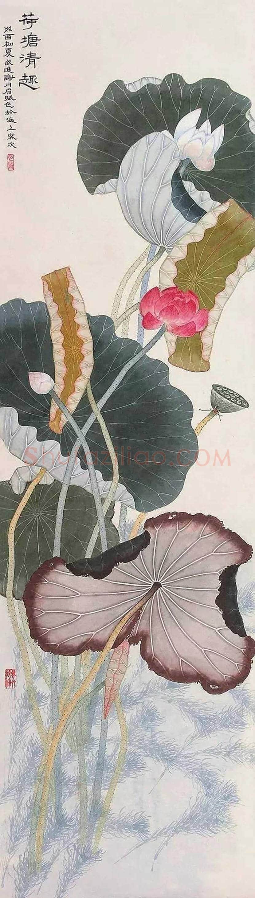 谢月眉作品欣赏 | 书画百科