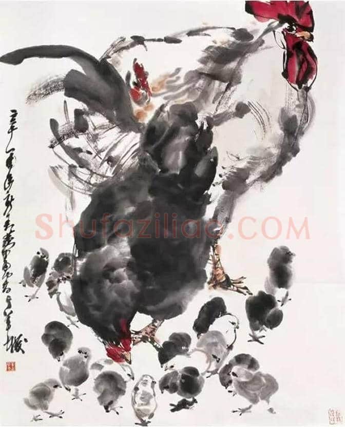黄胄笔下的鸡也同样精彩 | 书画百科