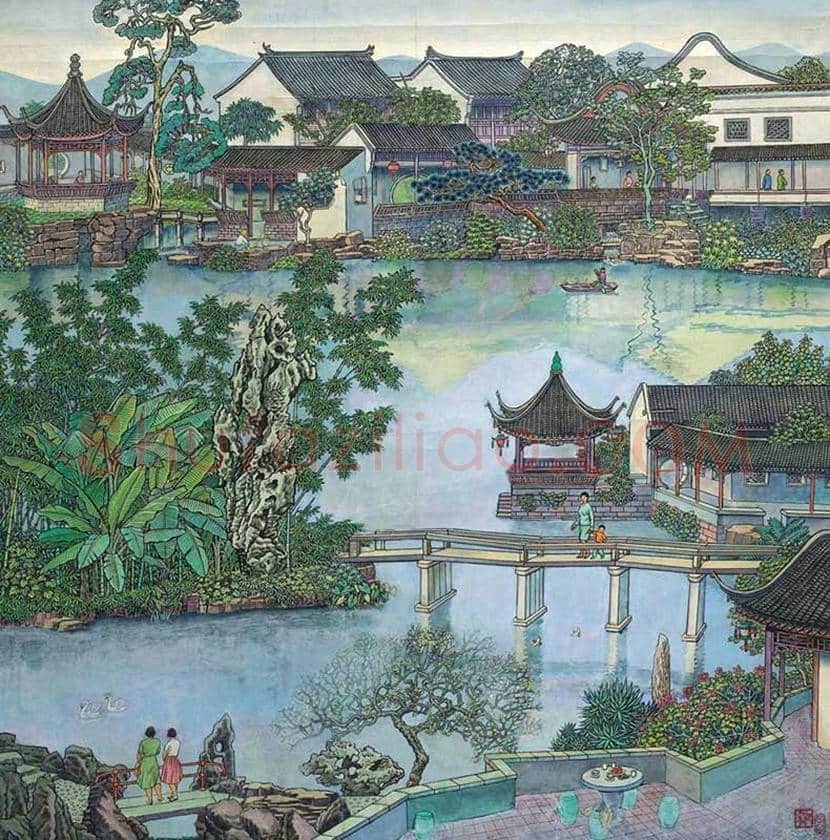 祝大年绘画作品欣赏 | 书画知识