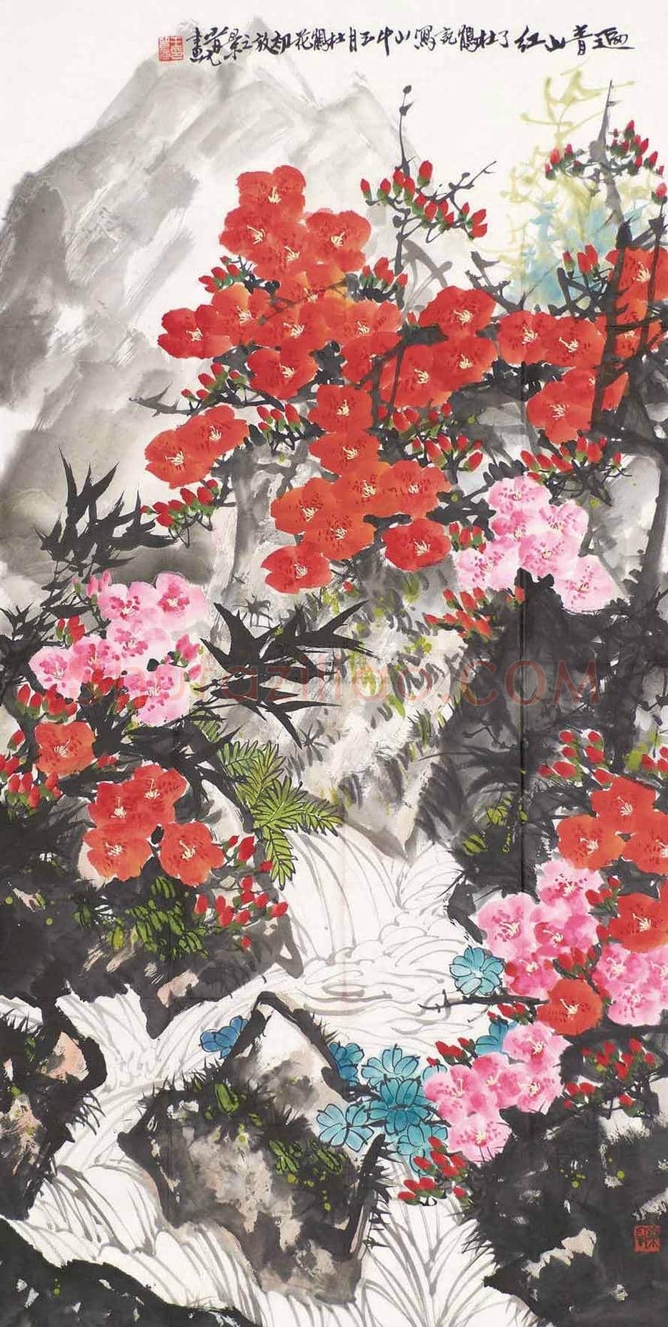 王晋元花鸟画作品欣赏 | 书画学堂