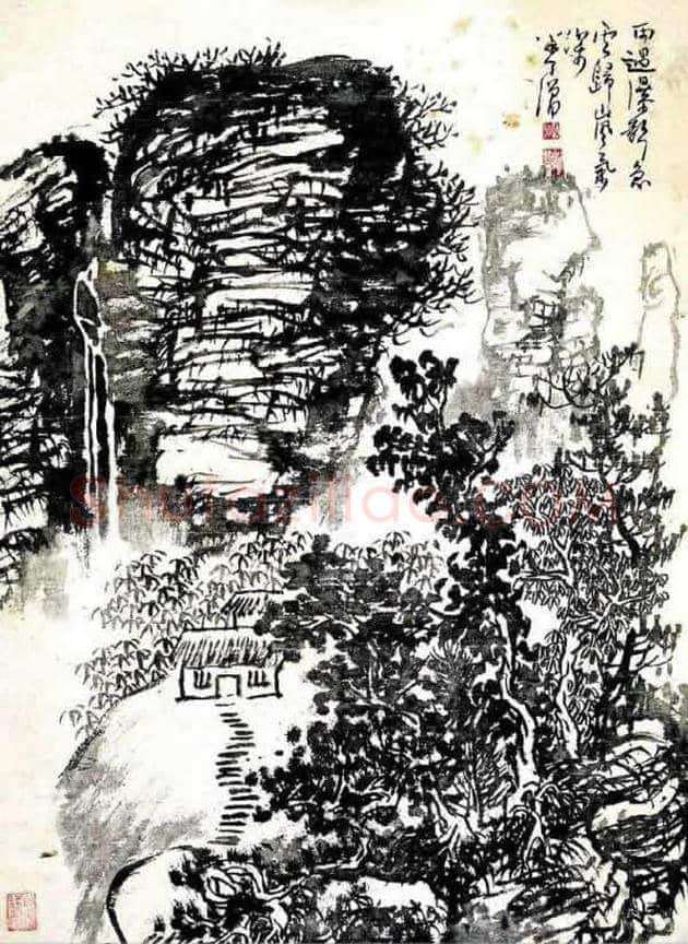 绘画奇人黄秋园作品欣赏(100幅) | 书画百科