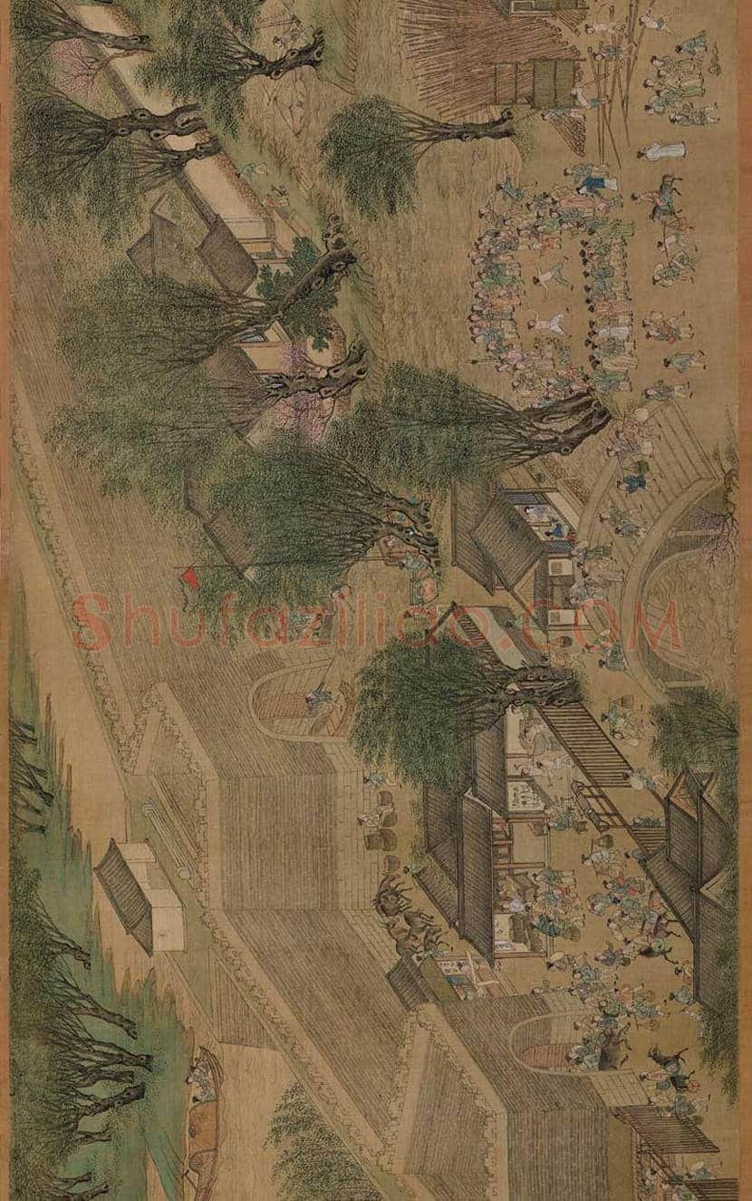 仇英《清明上河图》 欣赏 | 著名国画图片