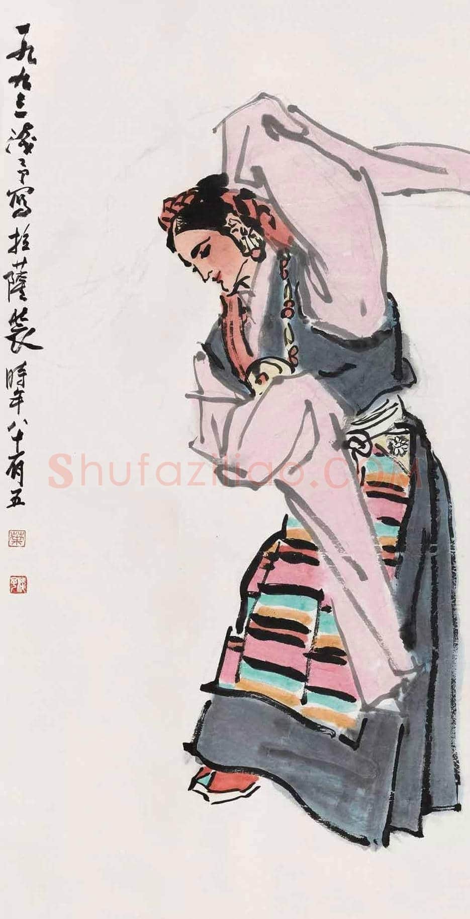 叶浅予作品价格，多少钱一平尺？ | 书画讲解