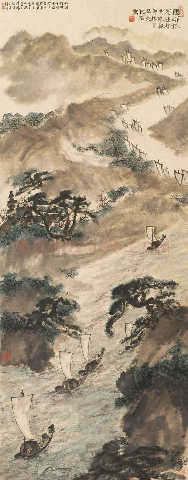 傅抱石最贵作品都有那些? | 书画百科