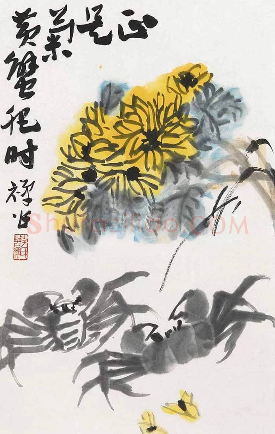李苦禅笔下的梅兰竹菊 | 书画学堂