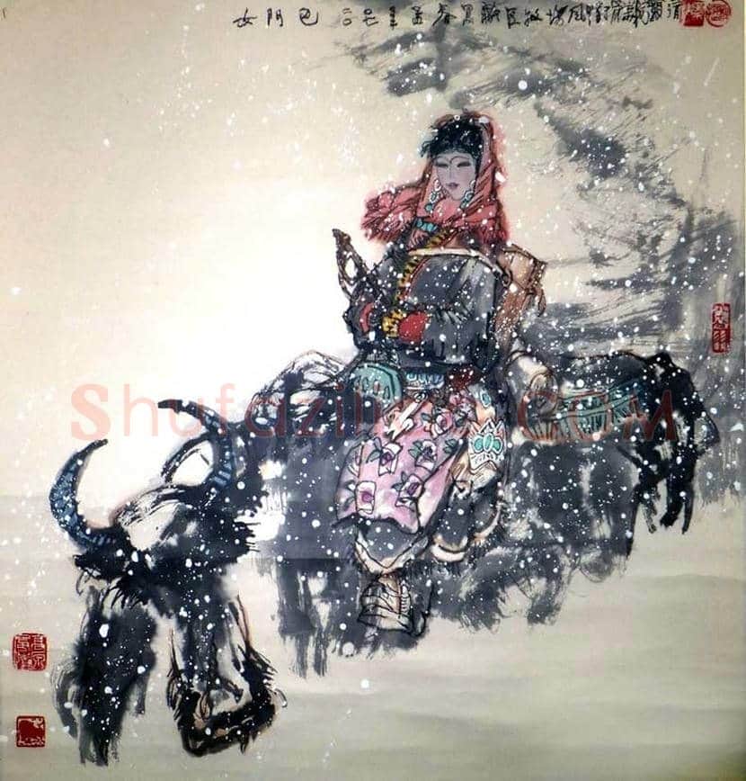 杜显清人物画作品欣赏 | 书画常识