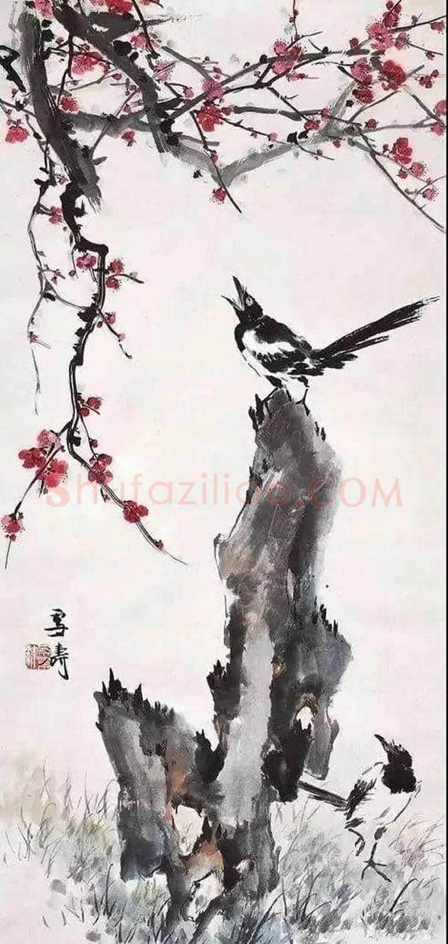 王雪涛梅花作品欣赏 | 灵性画梅 | 书画常识