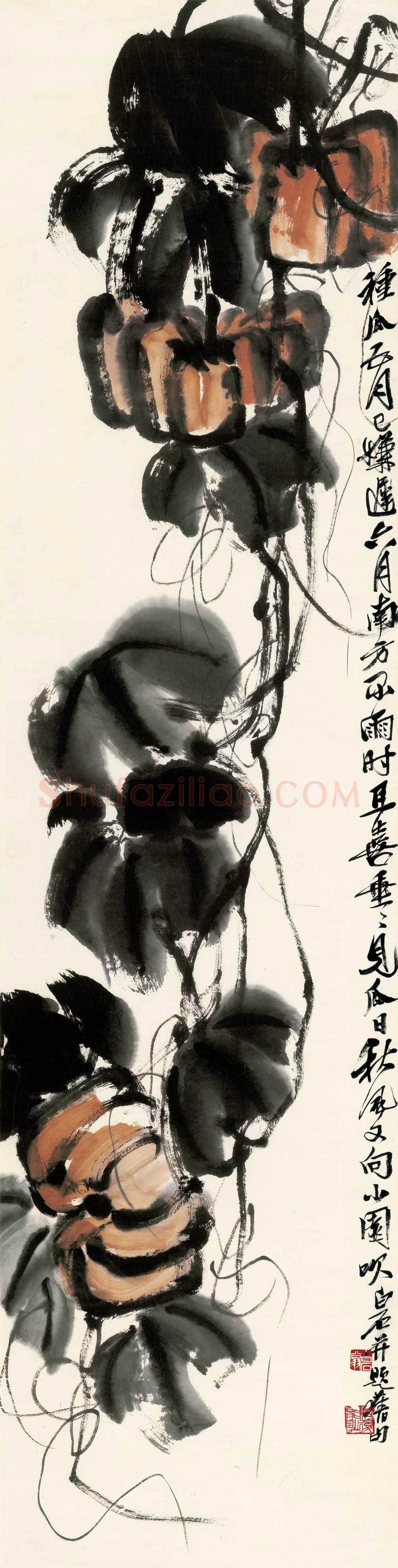 齐白石作品高清大图欣赏 | 书画百科