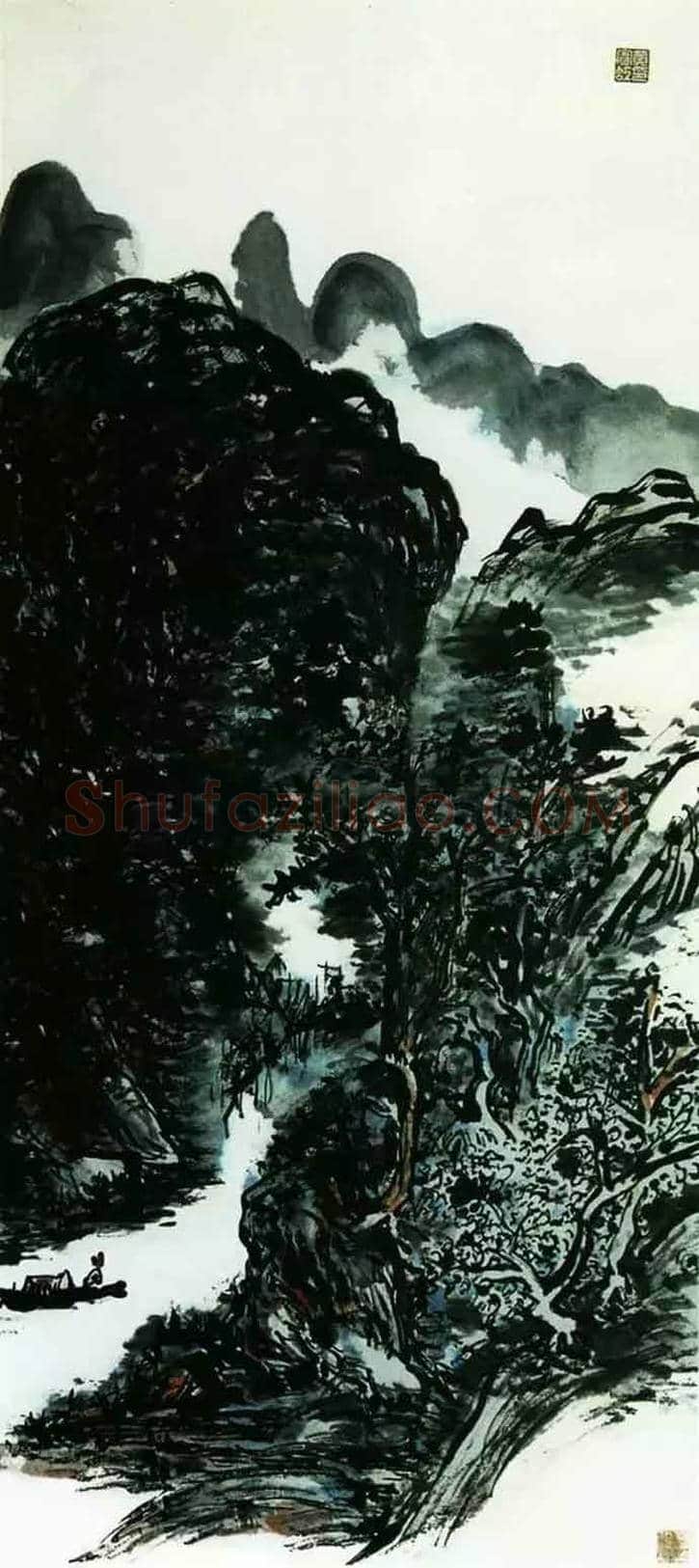 黄宾虹笔下的山水，百看不厌！ | 书画文摘