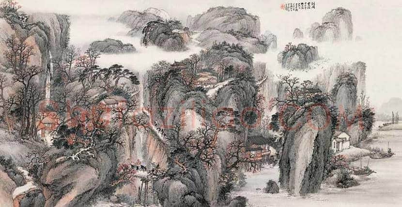 吴石仙山水画欣赏 | 书画科普