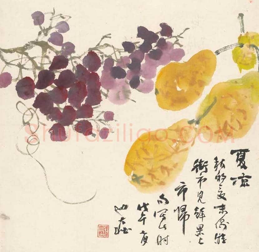 张大壮作品《夏凉》欣赏 | 书画文摘