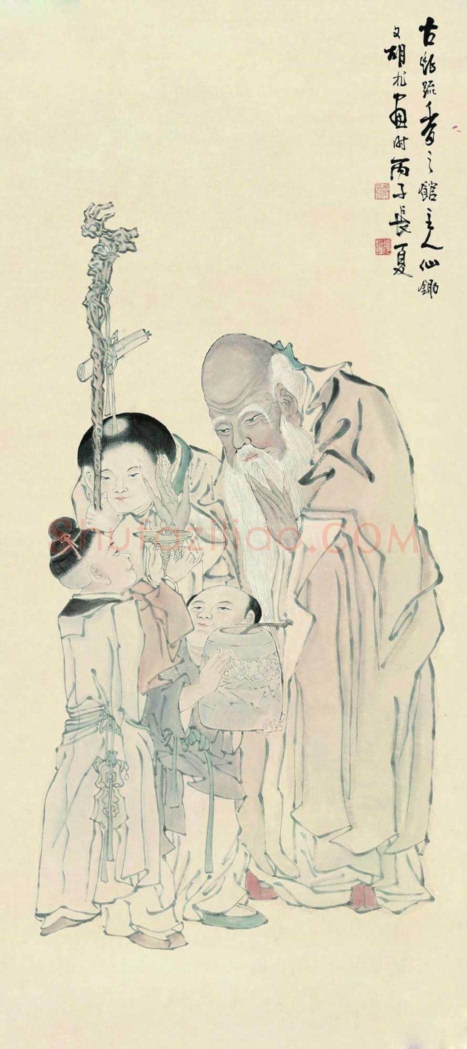 胡术作品欣赏 | 书画知识