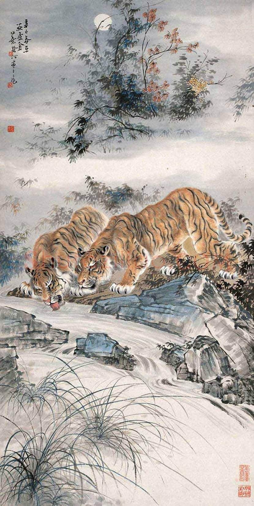 蔡鹤汀国画作品欣赏 | 书画文摘