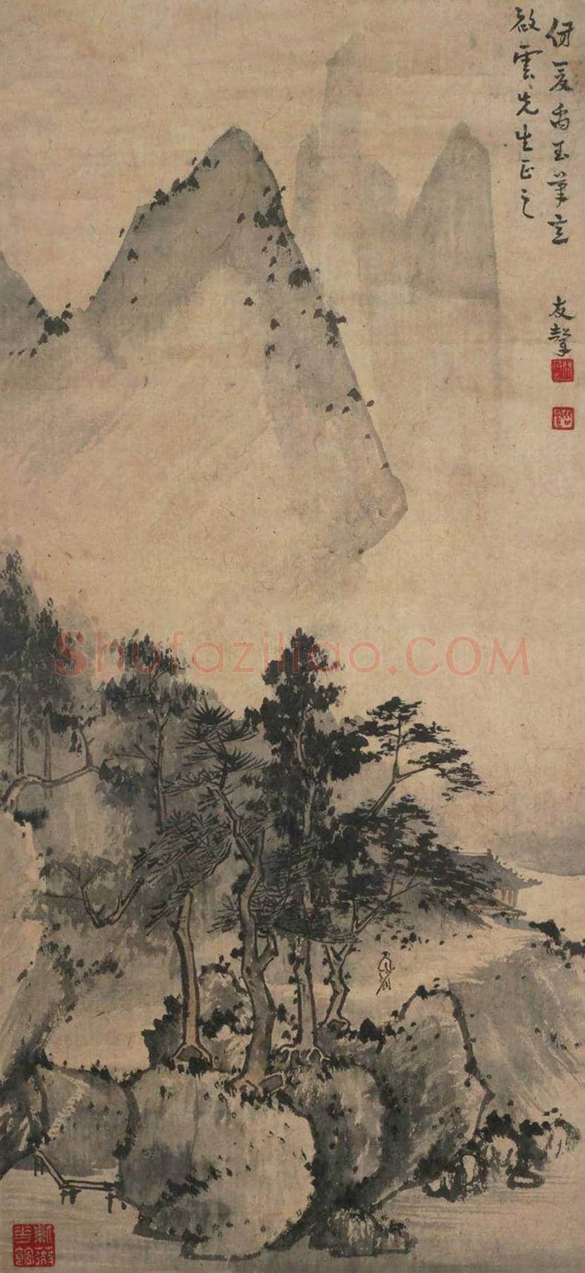 关友声书画作品欣赏 | 书画文摘