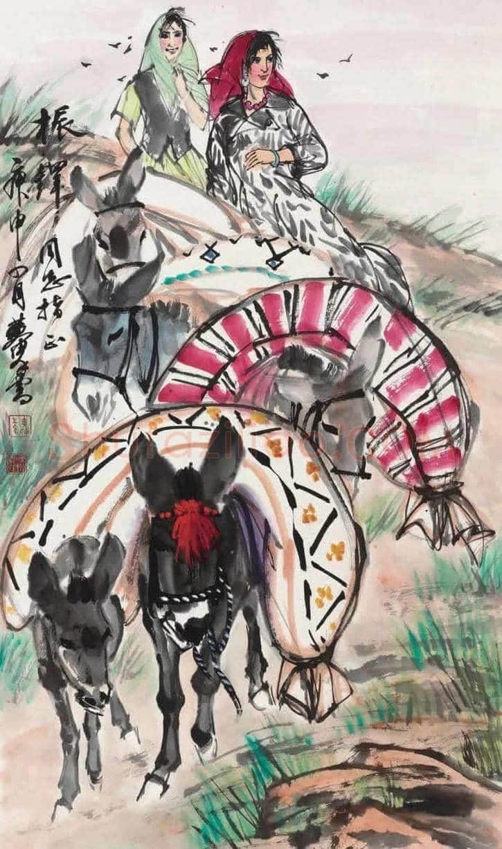 黄胄高清作品欣赏,喜欢书画者不可错过! | 书画常识