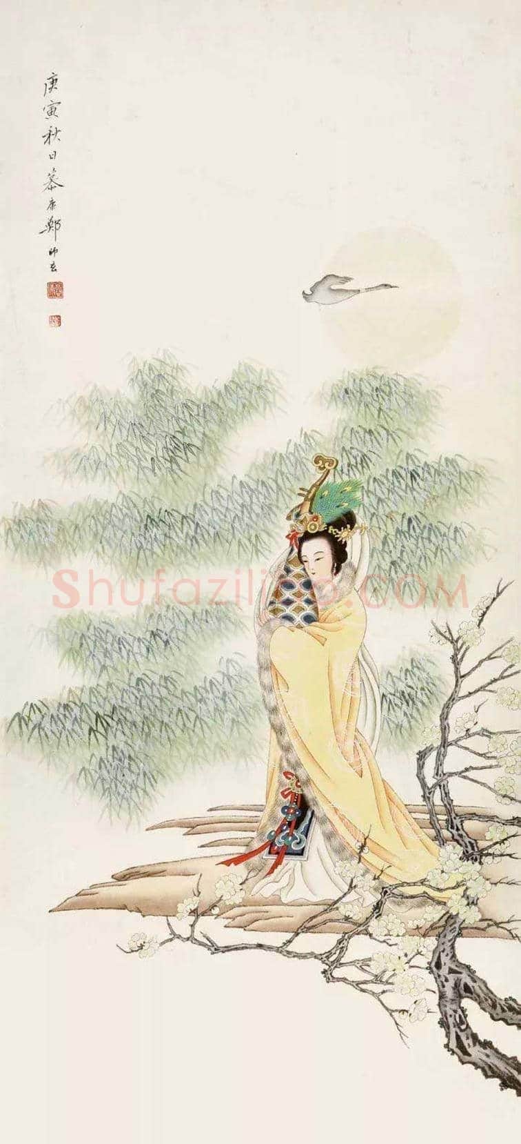 郑慕康人物画作品欣赏 | 书画资料