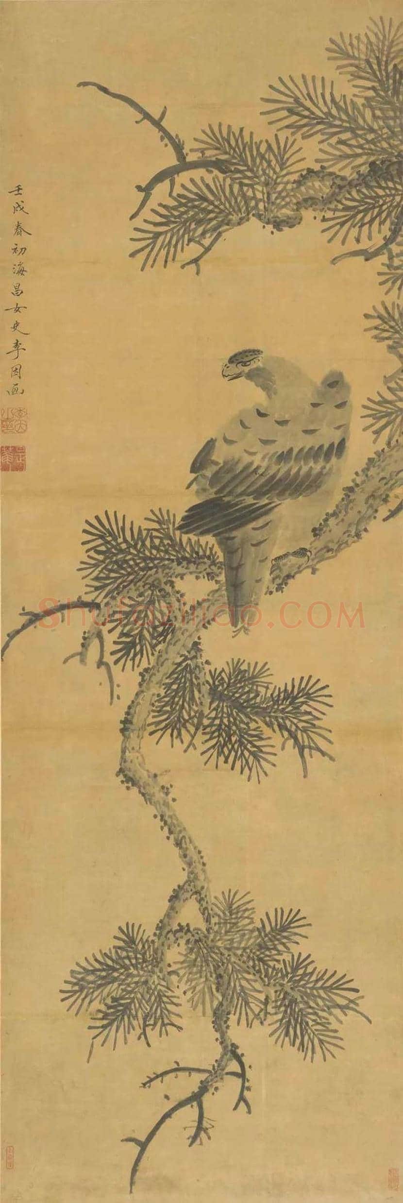 李因作品欣赏 | 书画资料
