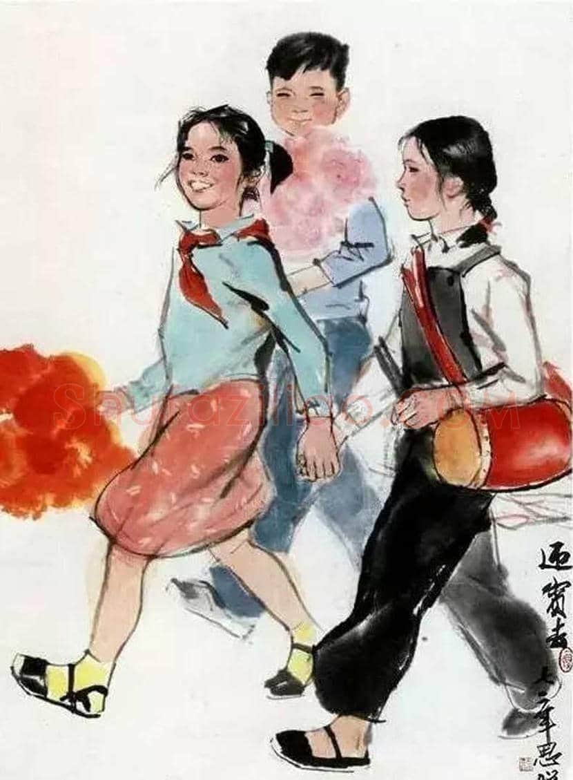周思聪人物画作品欣赏 | 书画讲解