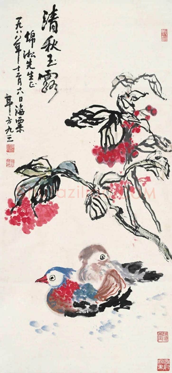 刘海粟经典作品高清全集 | 书画文摘