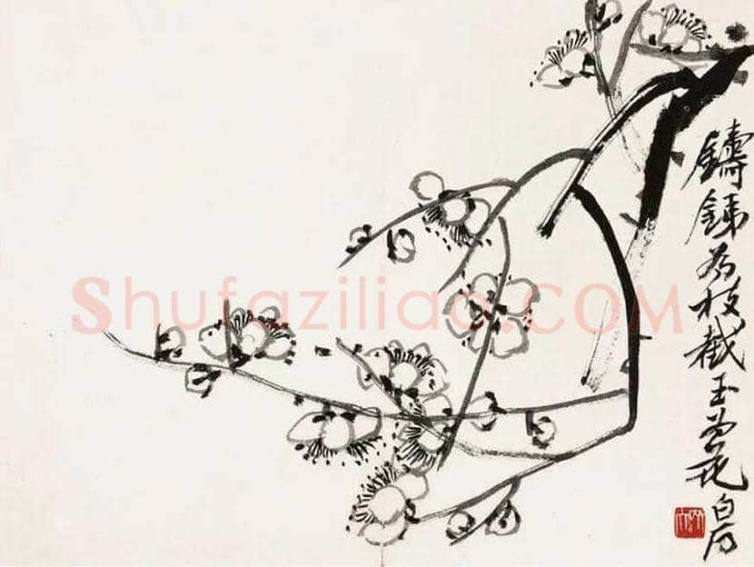 齐白石《花卉册》欣赏 | 书画资料
