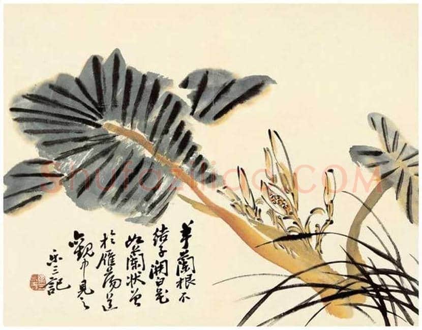 诸乐三国画作品欣赏 | 书画百科