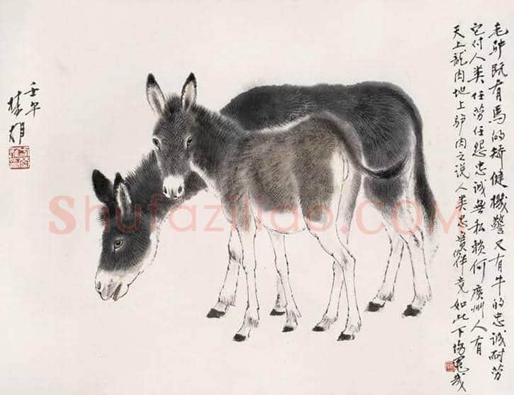 方楚雄工笔动物欣赏,很有乡土气息 | 书画资料