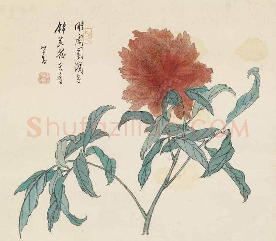 名家笔下的牡丹花【高清大图】 | 书画讲解