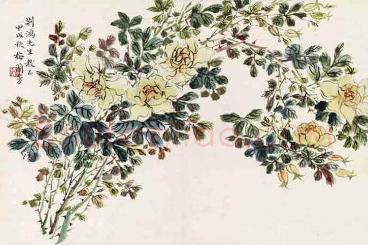 梅兰芳字画价格，画作多少钱一平尺？ | 书画常识