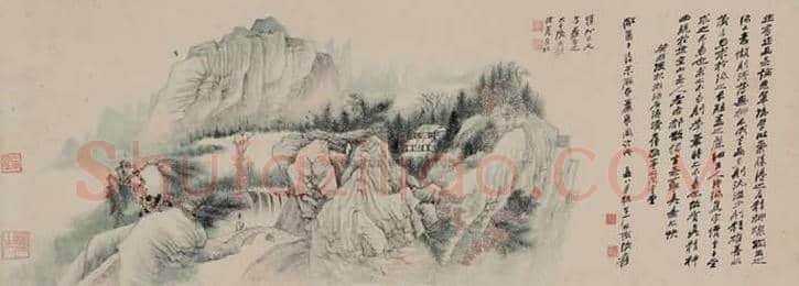 张大千仿石涛作品到底值多少钱？ | 书画文摘