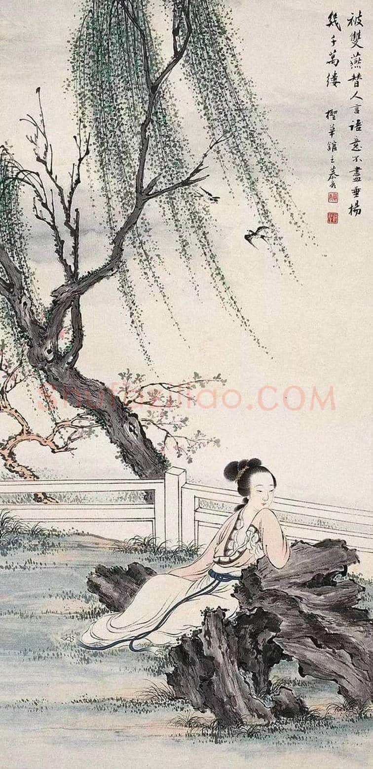 郑慕康人物画作品欣赏 | 书画资料