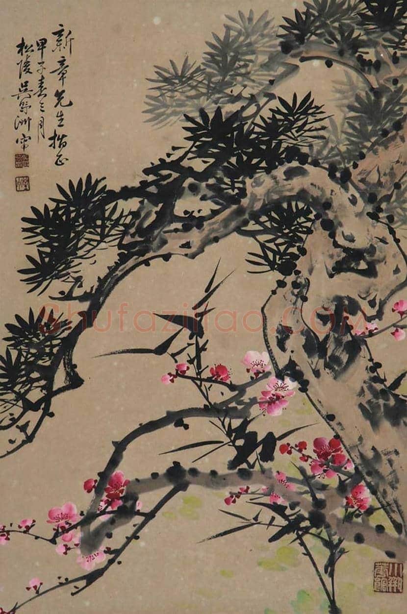 吴野洲国画作品欣赏 | 书画学堂